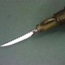 Old boxwood and brass tool pad with tools Image 4