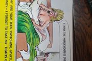 5 Bamforth just married saucy postcards.