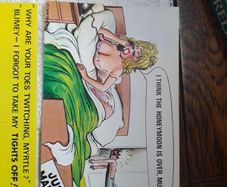 5 Bamforth just married saucy postcards.