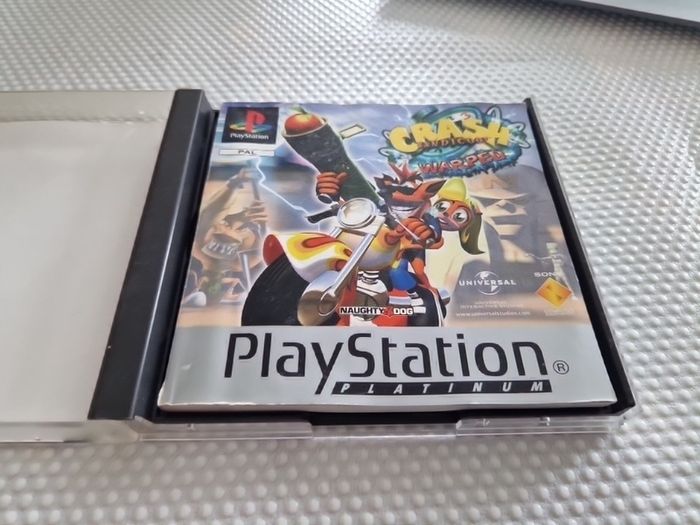 Crash Bandicoot 3 Warped PlayStation1 Ps1 PlayStation2 Ps2 Games Original
