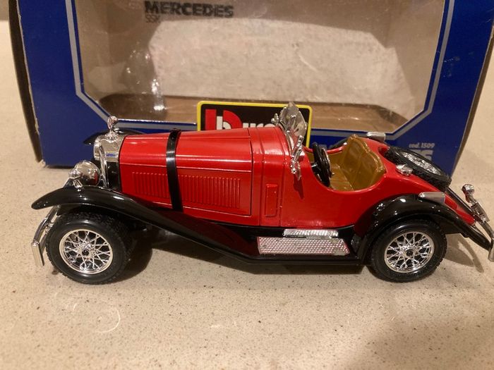 Mercedes SSK Scale 1/24 Burago New