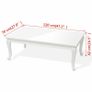 Coffee Table High Gloss White - Free Delivery Nationwide Image 4