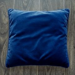 Primark Home Velvet Cushion Cover Navy s. 43x43cm