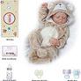 SALE | Lifelike Reborn-Baby Dolls Boy 17 Inch Handmade Realistic Reborn Babies Dolls Newborn Baby with Soft Vinyl Body Real Life Baby Dolls with Toy Accessories Close Eyes Image 3