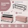 Bedroom bench with storage - FREE P&P Image 4