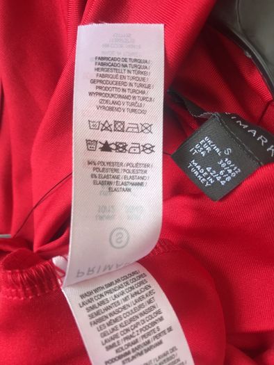 Primark red bodysuit- New