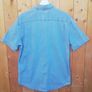 Levi mens jeans style short sleeve shirt light blue Medium size Image 4