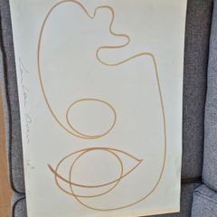 3 x Scandi minimalist paintings