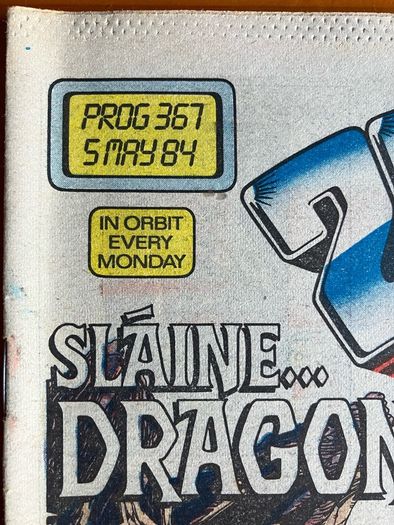 Comic: '2000AD' no. 367 (05/05/1984)