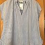 BNWT Blue/White Striped Blouse by H&M Image 2