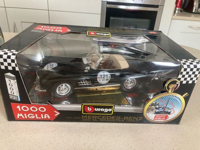 Mille Miglia Burago Model Car Scale 1/18