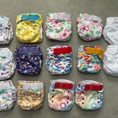 TotsBots EasyFit Star Bamboo Cloth Nappies 14 Bundle