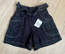 Zara linen shorts, 11-12y new with tag