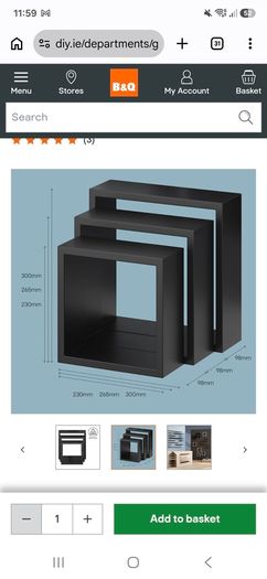 cube shelfs