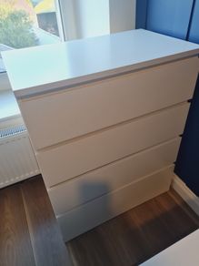 ON HOLD Malm Chest of Drawers (White)