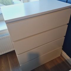ON HOLD Malm Chest of Drawers (White)