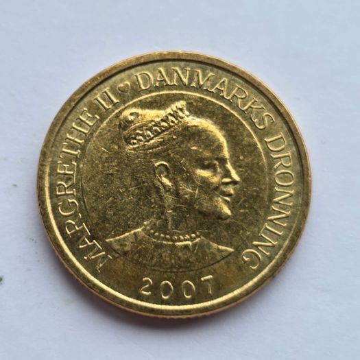 20 Kroner - Margrethe II HMS Vaedderen Ship