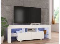 main image for ad Modern LED TV Stand Cabinet High Capacity TV Console for Living Room