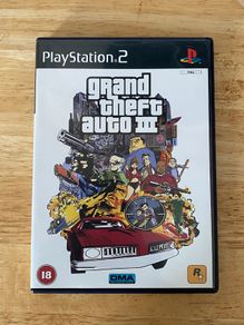 Grand theft auto 3 ps2 game