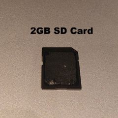 2GB memory SD card