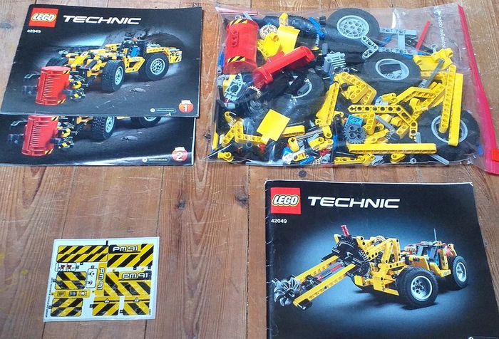 Lego Technic 42049: Mine-Loader (2016) 100% Complete (NO BOX)