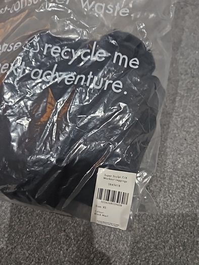 sweaty  betty super sculpt 7/8 leggings black