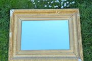 Antique Victorian Gilt Deep Dish Mirror