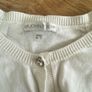 John Rocha Ivory Cropped Cardigan Image 6