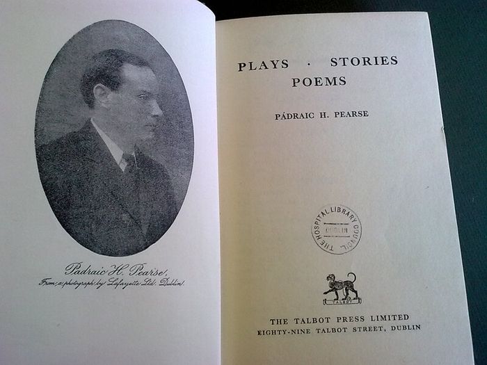Plays Stories Poems by Padraig H. Pearse Ireland Irish