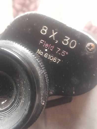 Old Pair of Simor 8x30 Field 7.50 Binoculars