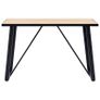 Dining Table Oak 120x60x75 cm MDF Image 3