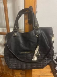Steve Madden black extra large shoulder bag Postage included