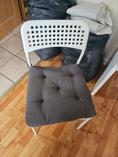 Desk and chair
