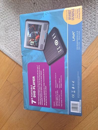 7 inch portable DVD player