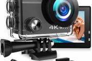 NEW SALE | Action Camera 4K 20MP GA100 Waterproof 40M Underwater Camera for Snorkeling, EIS Stabilization WiFi 170 Degree Wide Angle Helmet Camera