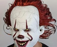 halloween clown mask