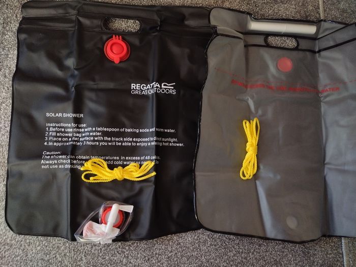 Regatta Portable 10 Litre Camping Shower x2