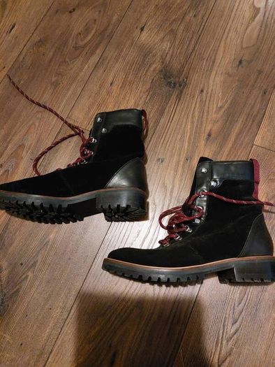 H&M Suede boots- uk 7