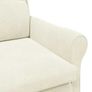 Armchair Cream Velvet Image 7