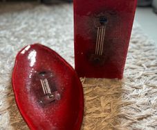 Handmade Fused Glass Decoratice Set