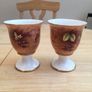 Pair Of Peter Gosling 'Fallen Fruit' Footed Vases Image 2