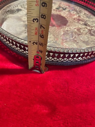 Silver plated tray