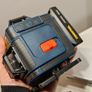 360 x 4D 16 Line Green Laser Level with case, 2x Battery, mini tripod. Image 6