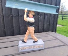 large Guinness  girder  man