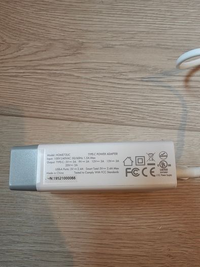 Macally HOME72UC-UK , 72W 4 port USB-C/USB-A wall charger