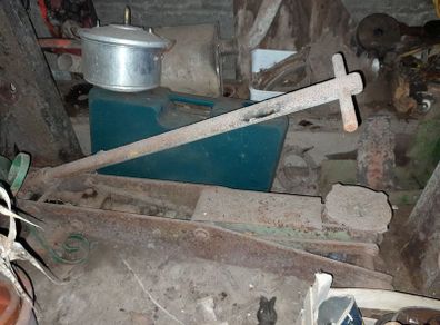 Antique Jack Heavy machine duty