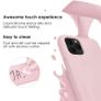 Liquid Silicone Case For iPhone 11 Pro Luxury Thin Soft Phone Cover New Pink Sand - FHT3IP11PLK Image 3