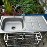 Stainless Sink and Faucet set (w/drain+shelf and flexi faucet) Image 3