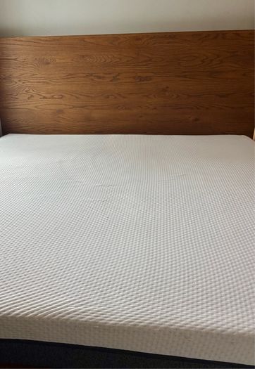 Solid wood Super King Bed + Emma Premium Mattress