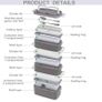 Brand New Bento Box, Stackable Lunch Box. Image 2